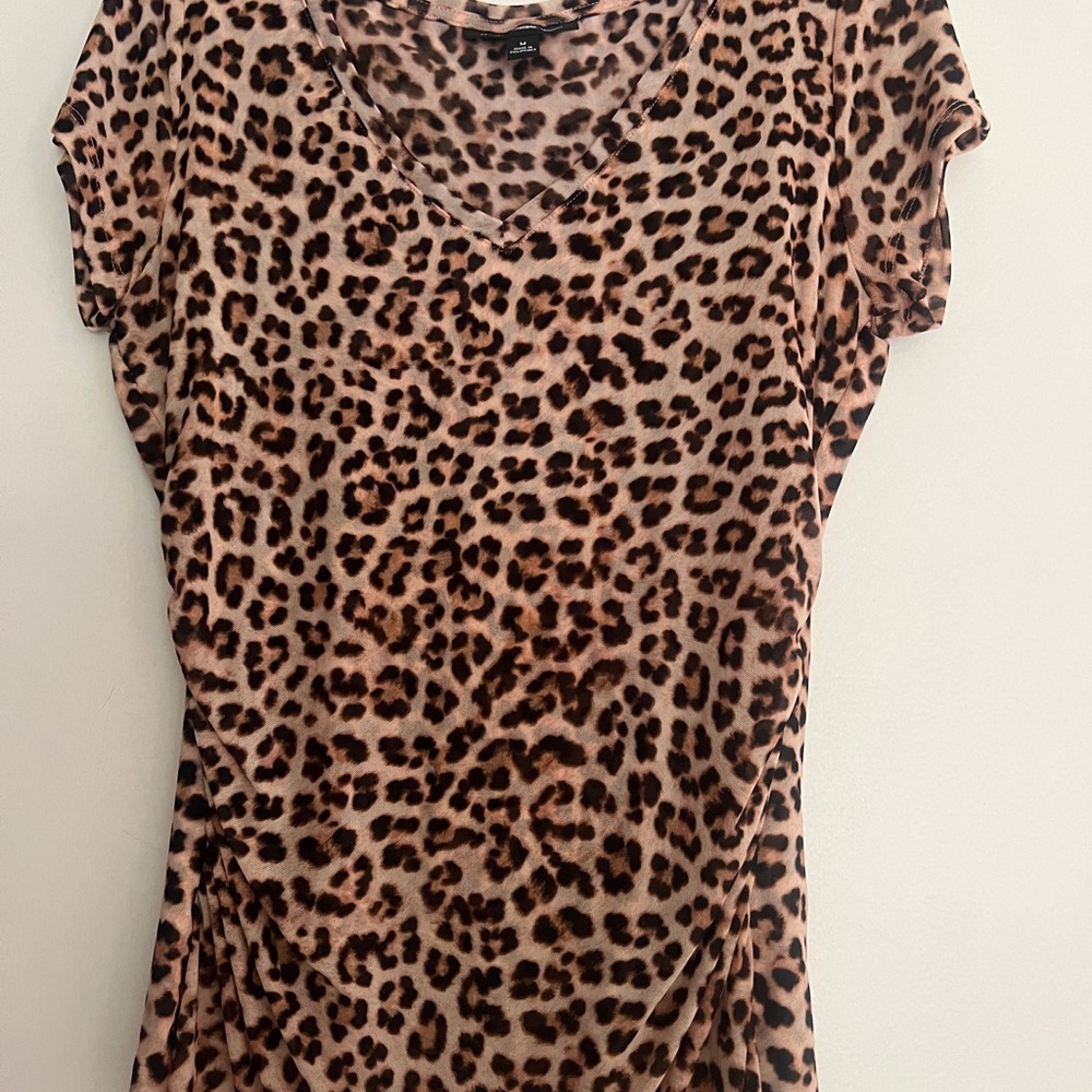 Animal print top